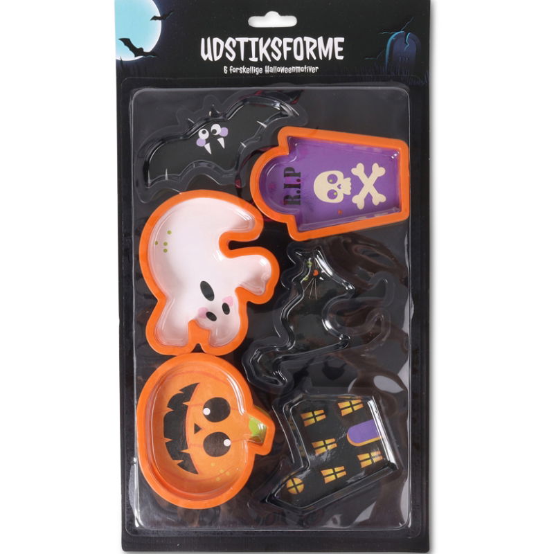 Produktbillede af Halloween Udstiksforme 6 Stk. på tilbud i premium kvalitet
