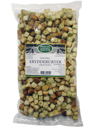 Croutoner Franske Krydderurter Ps (500 G) ❤ Stort online udvalg i Ponte Sisto ❤ Billig fragt og hurtig levering 2 - 5 hverdage - Varenummer: BAR-725279 / Ean: '5704658000522 på lager - Udsalg på Delikatesser | Tapas | Brød Spar op til 59% - Over 434 design brands på udsalg