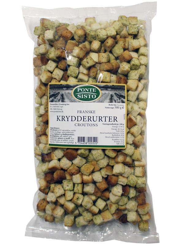 Produktbillede af Croutoner Franske Krydderurter Ps 500 G på tilbud – premium kvalitet og detaljer