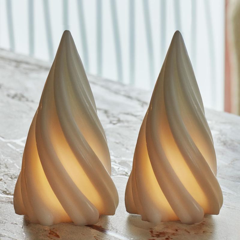 Produktbillede af Sirius Olina Træ Mini 2 pak Hvid 6,5 x 8 cm i premium kvalitet