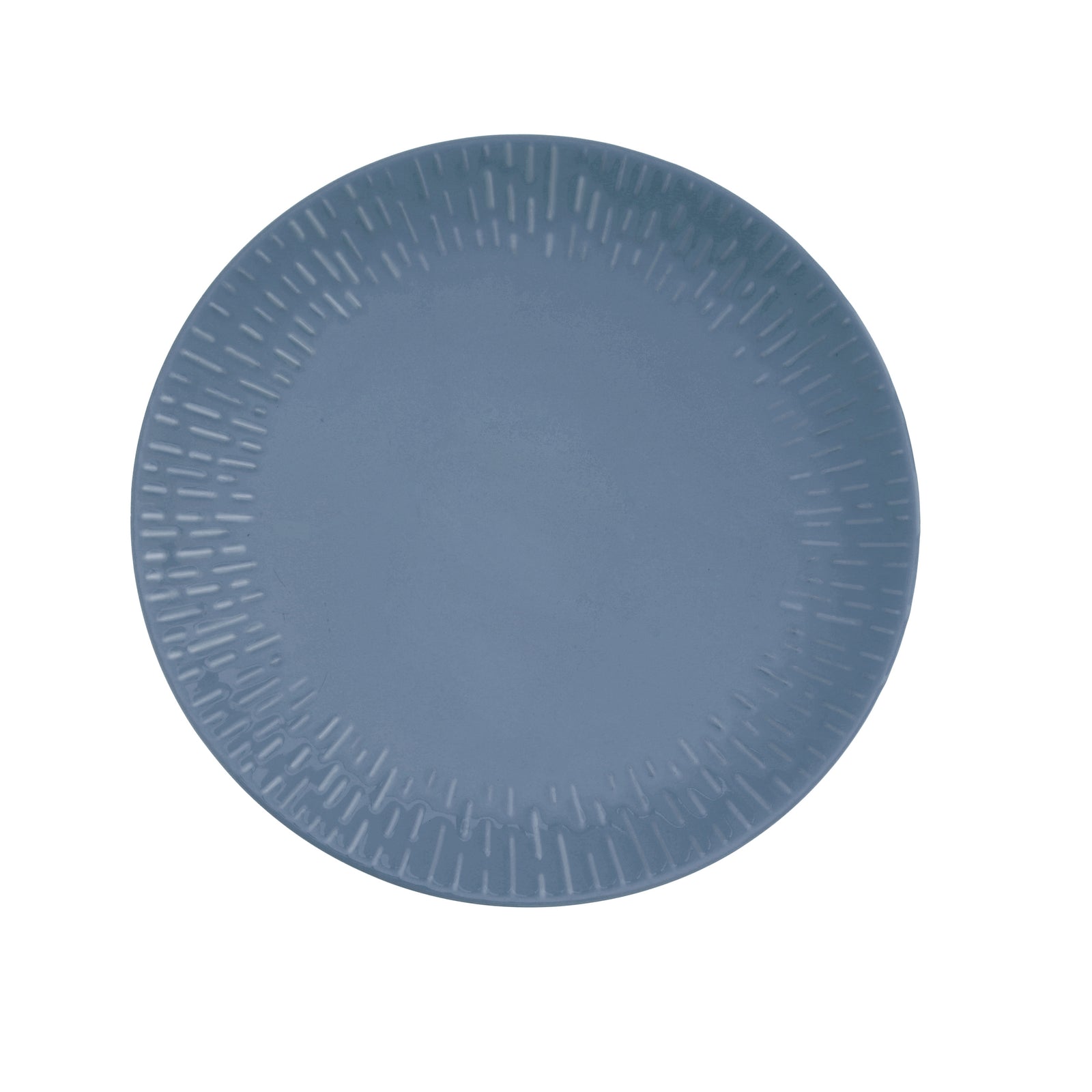 Produktbillede af Aida Confetti Middagstallerken m/relief porcelæn 27,5 cm Blåbær i premium kvalitet