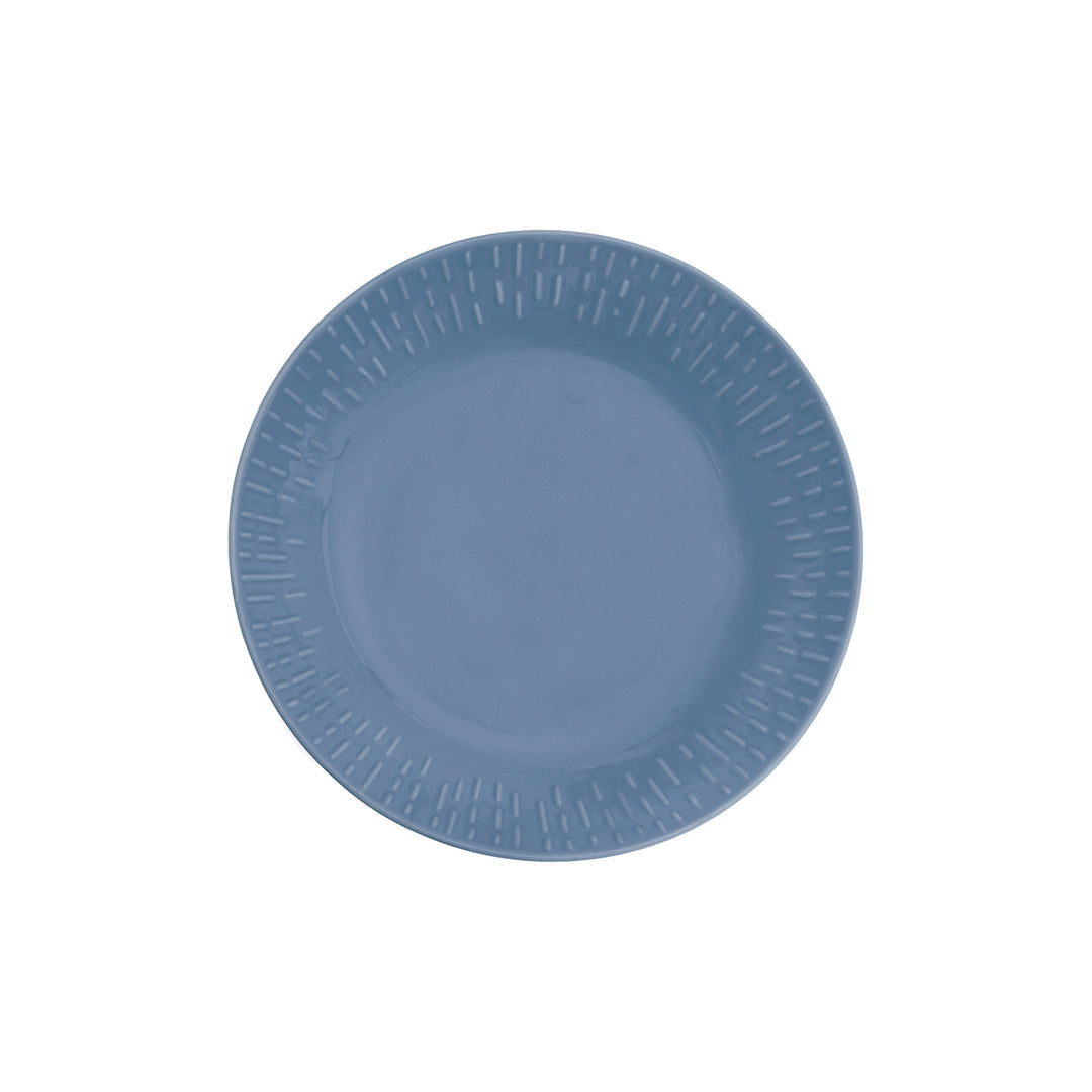 Produktbillede af Aida Confetti Pastatallerken m/relief porcelæn 23 cm Blåbær i premium kvalitet