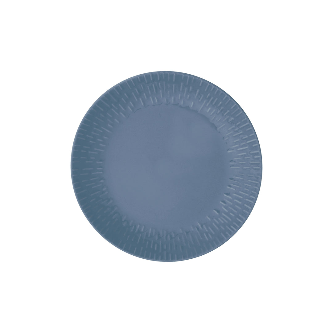 Produktbillede af Aida Confetti Frokosttallerken m/relief porcelæn 24 cm Blåbær i premium kvalitet