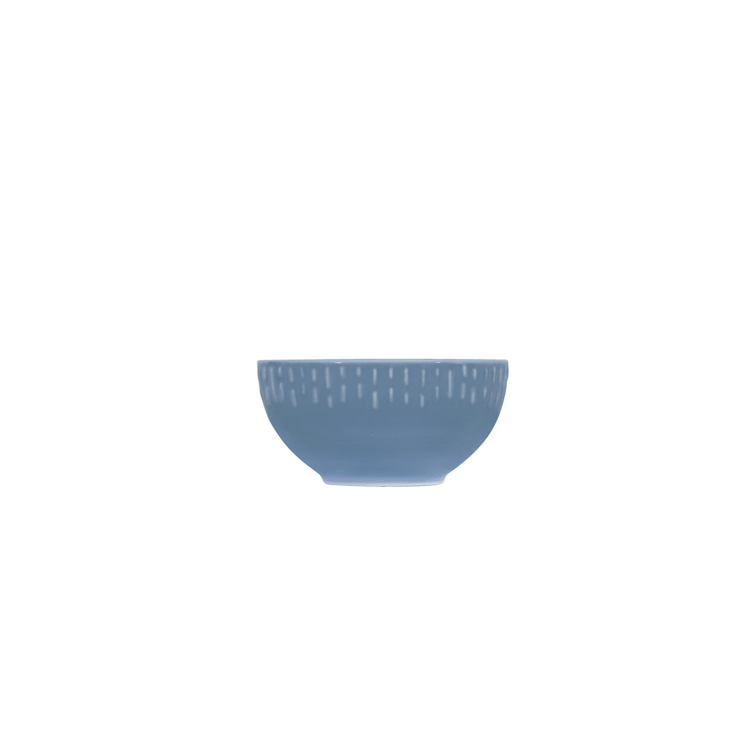 Produktbillede af Aida Confetti Skål m/relief porcelæn Ø14 cm Blåbær i premium kvalitet