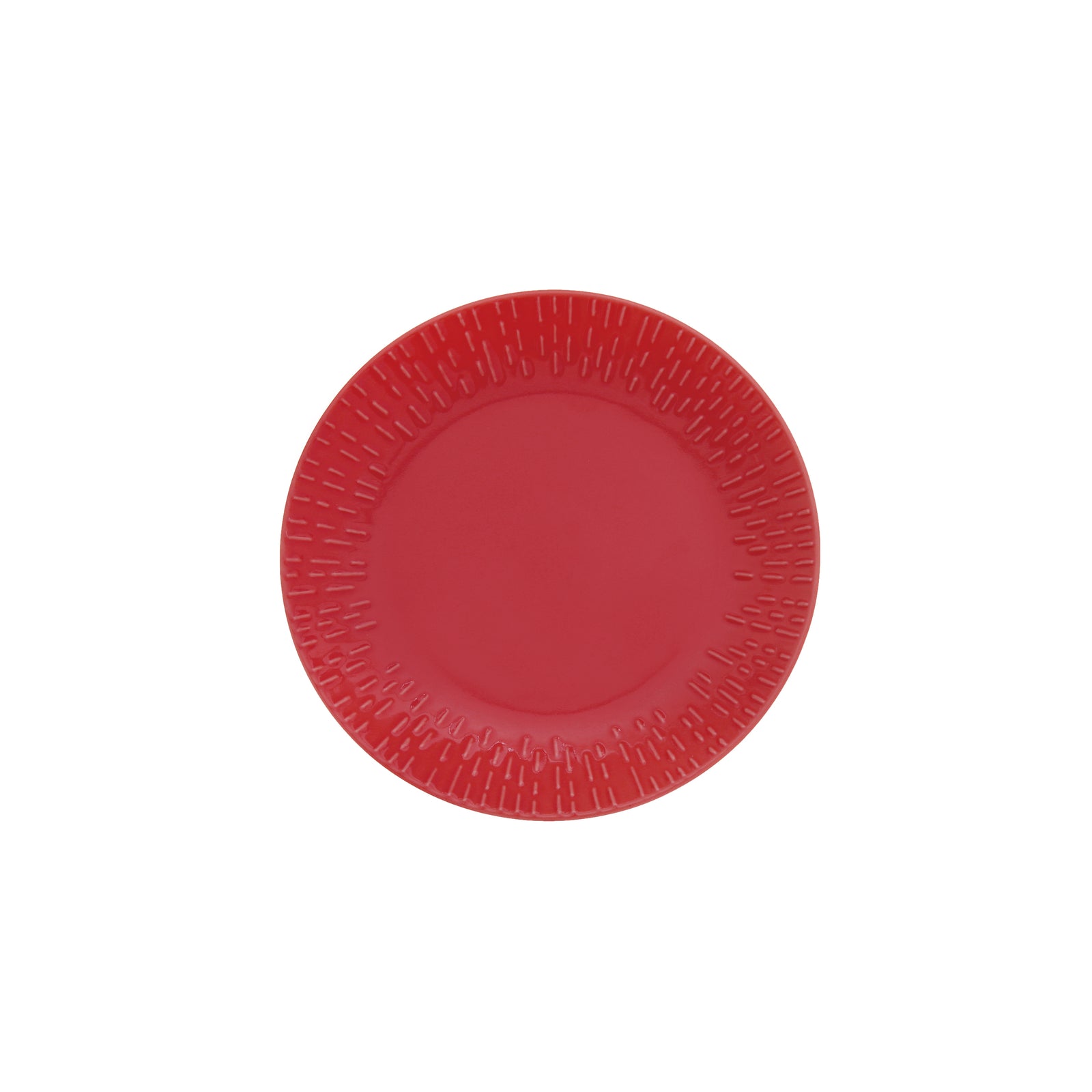 Produktbillede af Aida Confetti Desserttallerken m/relief porcelæn 21 cm Chili i premium kvalitet