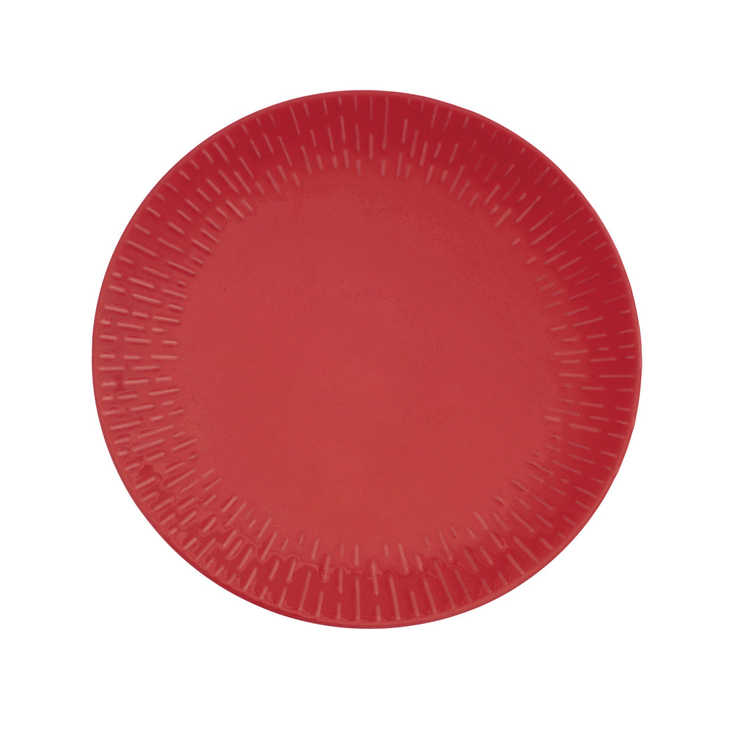 Produktbillede af Aida Confetti Middagstallerken m/relief porcelæn 27,5 cm Chili i premium kvalitet
