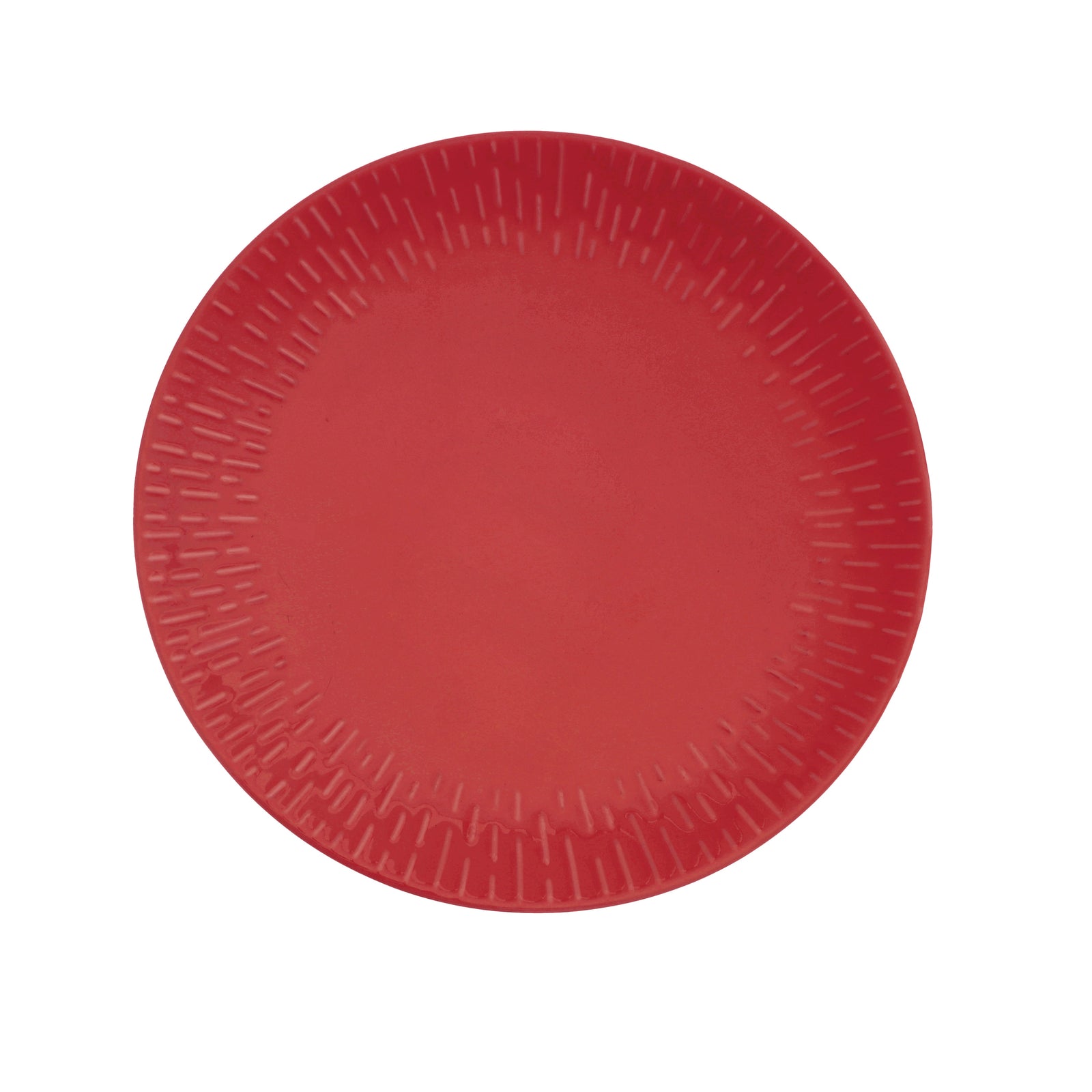 Produktbillede af Aida Confetti Middagstallerken m/relief porcelæn 27,5 cm Chili i premium kvalitet