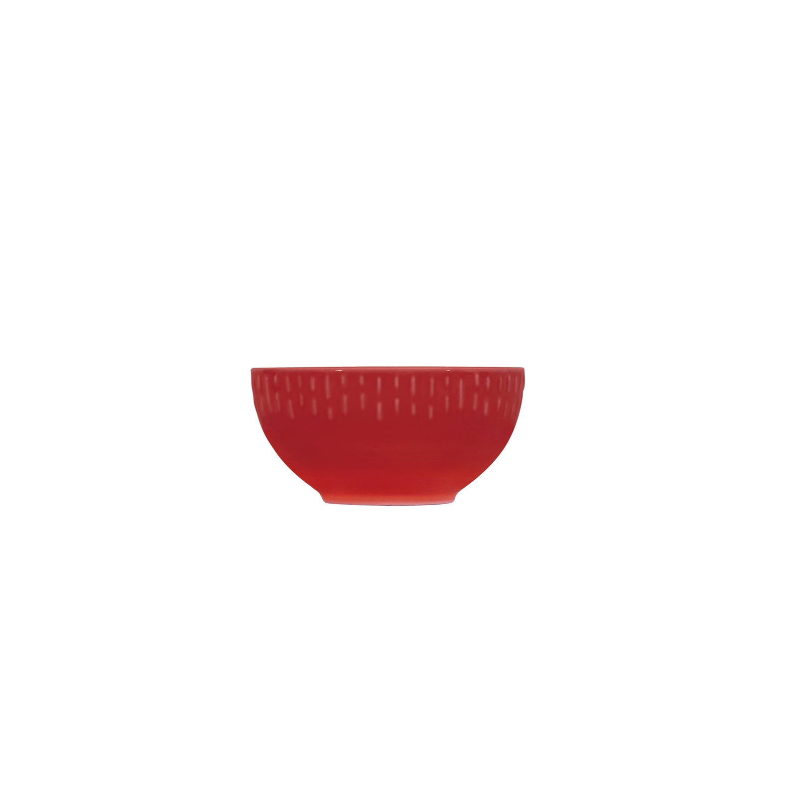 Produktbillede af Aida Confetti Skål m/relief porcelæn Ø14 cm Chili i premium kvalitet