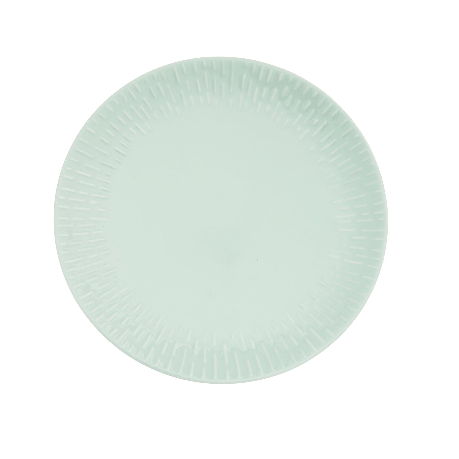 Produktbillede af Aida Confetti Middagstallerken m/relief porcelæn 27,5 cm Pistacie i premium kvalitet
