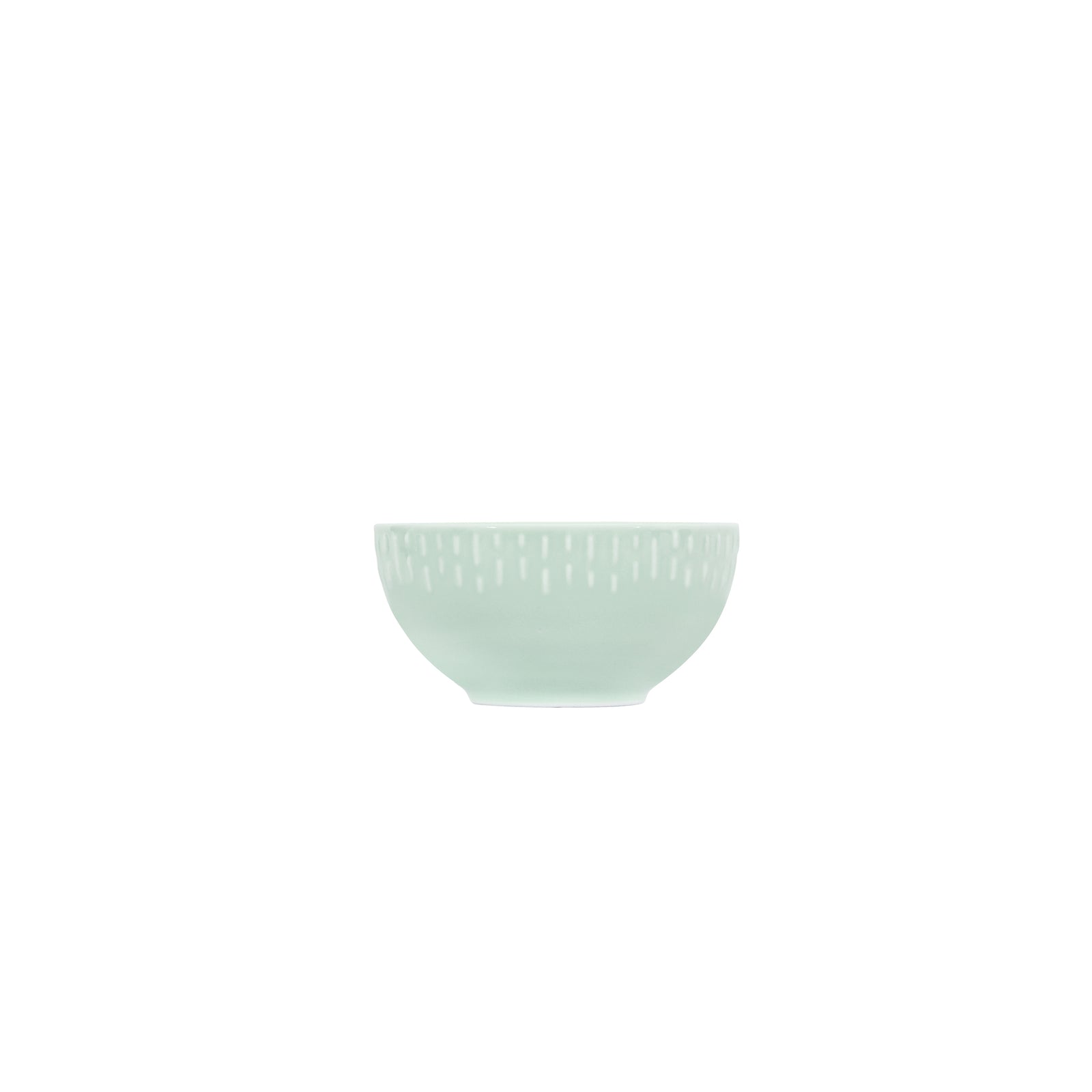 Produktbillede af Aida Confetti Skål m/relief porcelæn Ø14 cm Pistacie i premium kvalitet