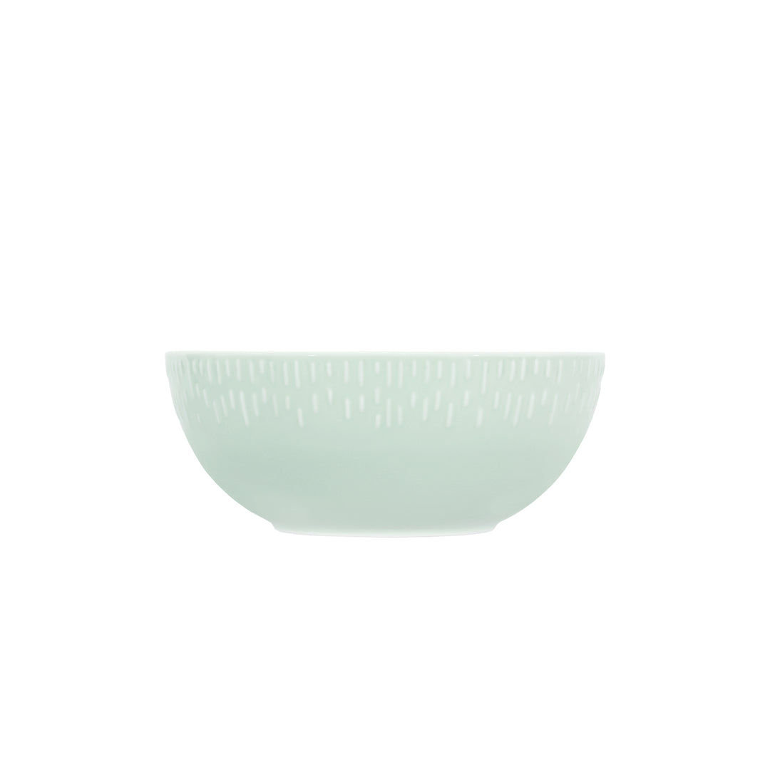 Produktbillede af Aida Confetti Salatskål m/relief porcelæn Ø23 cm Pistacie i premium kvalitet
