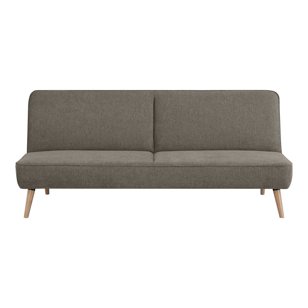 Produktbillede af HOUSE NORDIC  Swan sovesofa brun polyester og natur træ i premium kvalitet