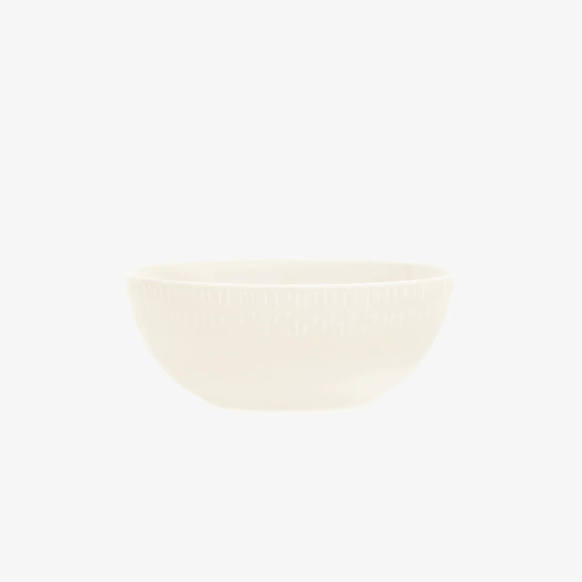 Produktbillede af Aida Confetti Salatskål m/relief porcelæn 23 cm. Vanilla i premium kvalitet