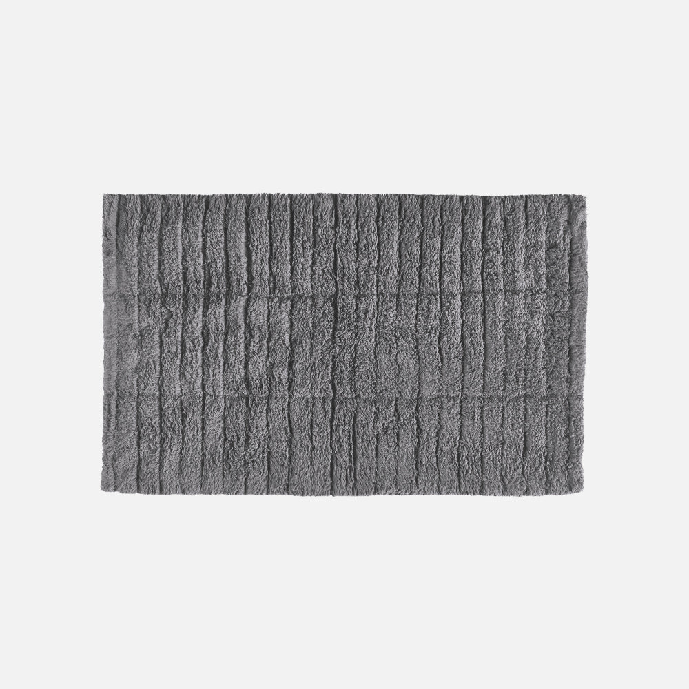 Produktbillede af TILES Bademåtte 50x80 Grå på tilbud i høj kvalitet