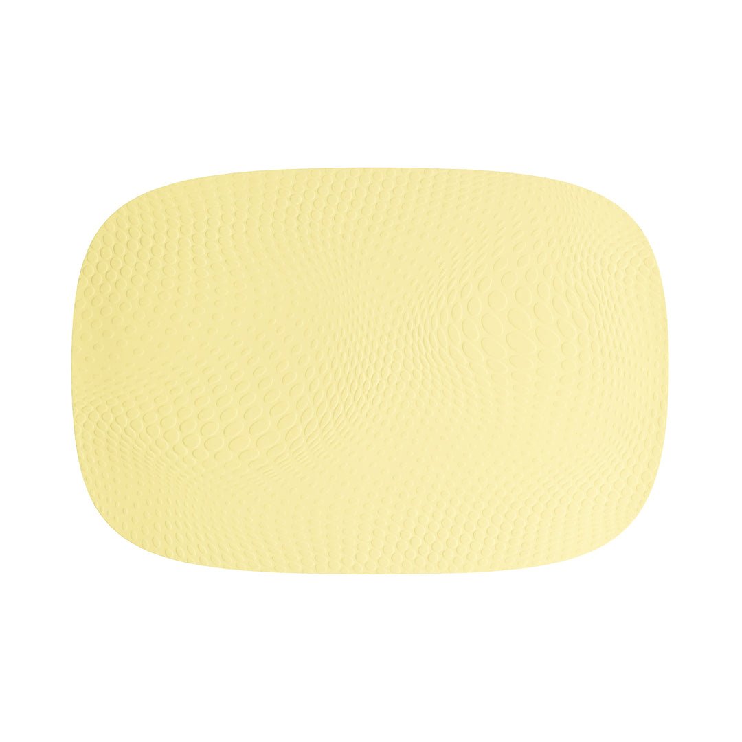 Produktbillede af Aida Karim Rashid recycled læder dækkeserviet lemon 1 stk. i premium kvalitet