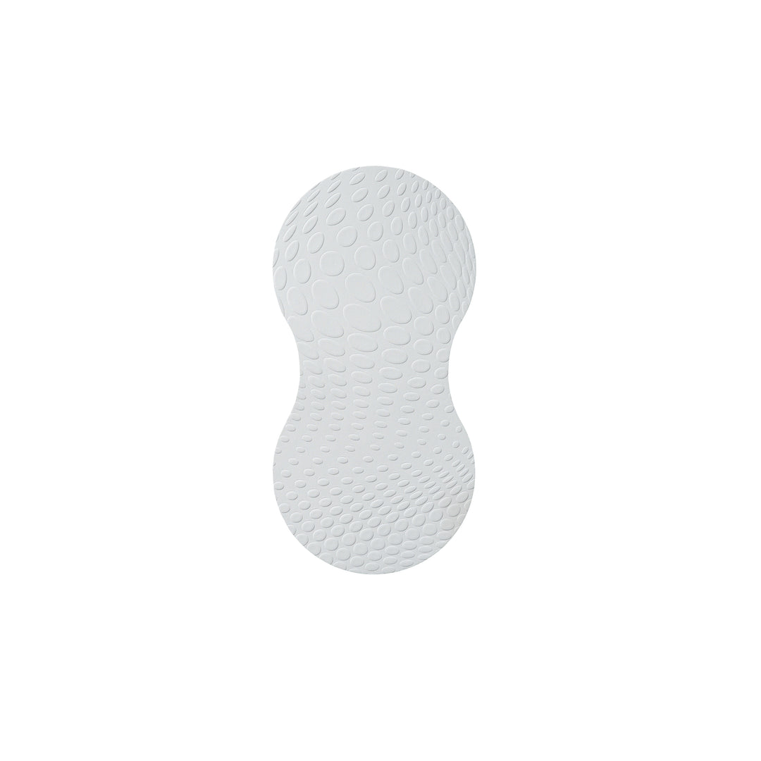 Produktbillede af Aida Karim Rashid double coaster / glasbrikker recycled leather 4 pak mozzarella i premium kvalitet
