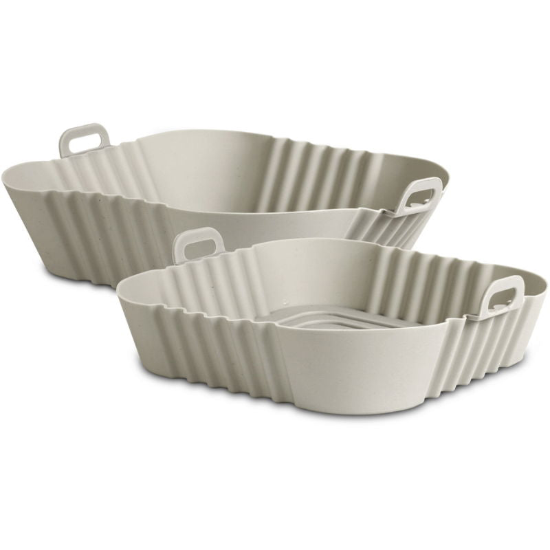 Produktbillede af Silikoneforme Kvadratiske 2 Stk. 18 18 Cm + 21 21 Cm på tilbud i premium kvalitet