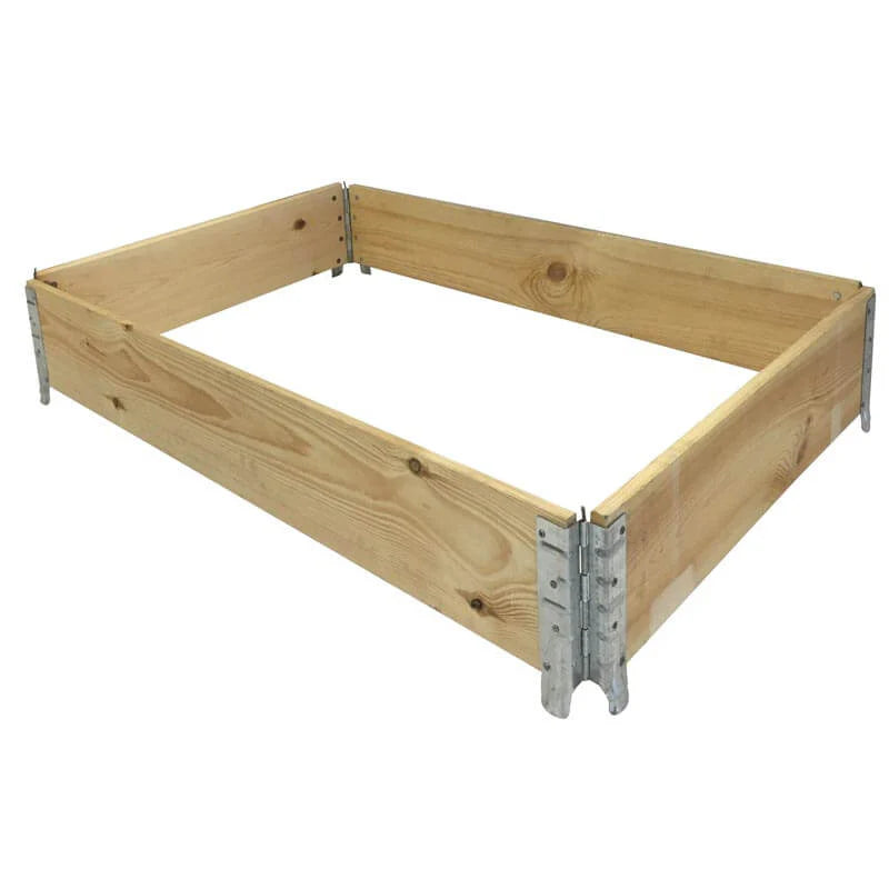 Naturfarvet palleramme