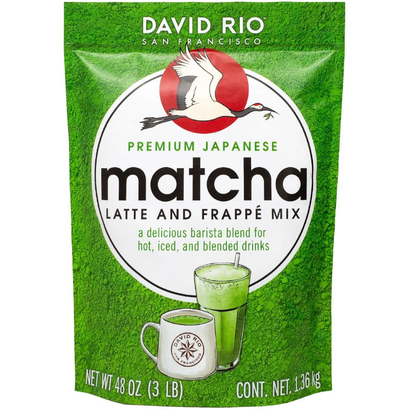Produktbillede af David Rio Frappe Matcha 1,361 Kg på tilbud – premium kvalitet og detaljer