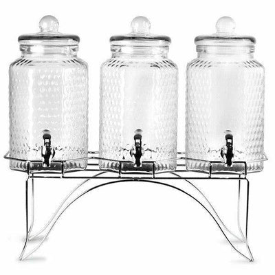 Triple Drinks Dispenser Med Stander 12 ❤ Kæmpe udvalg i BARLIFE ❤ Billig fragt og hurtig levering 2 - 5 hverdage - Varenummer: BAR-15934 / Ean: '5055736927515 på lager - Udsalg på Glas Glas til baren Drinksdispensere Spar op til 57% - Over 312 kendte brands på udsalg