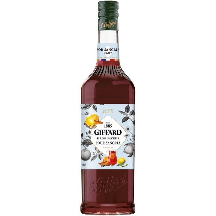 Produktbillede af Giffard Syrup Sangria 1 Ltr på tilbud i premium kvalitet