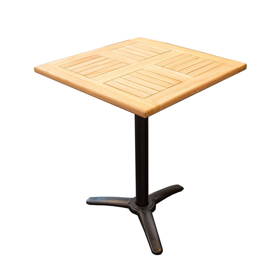 Produktbillede af TEAK bordplade firkantet 70x70cm på tilbud