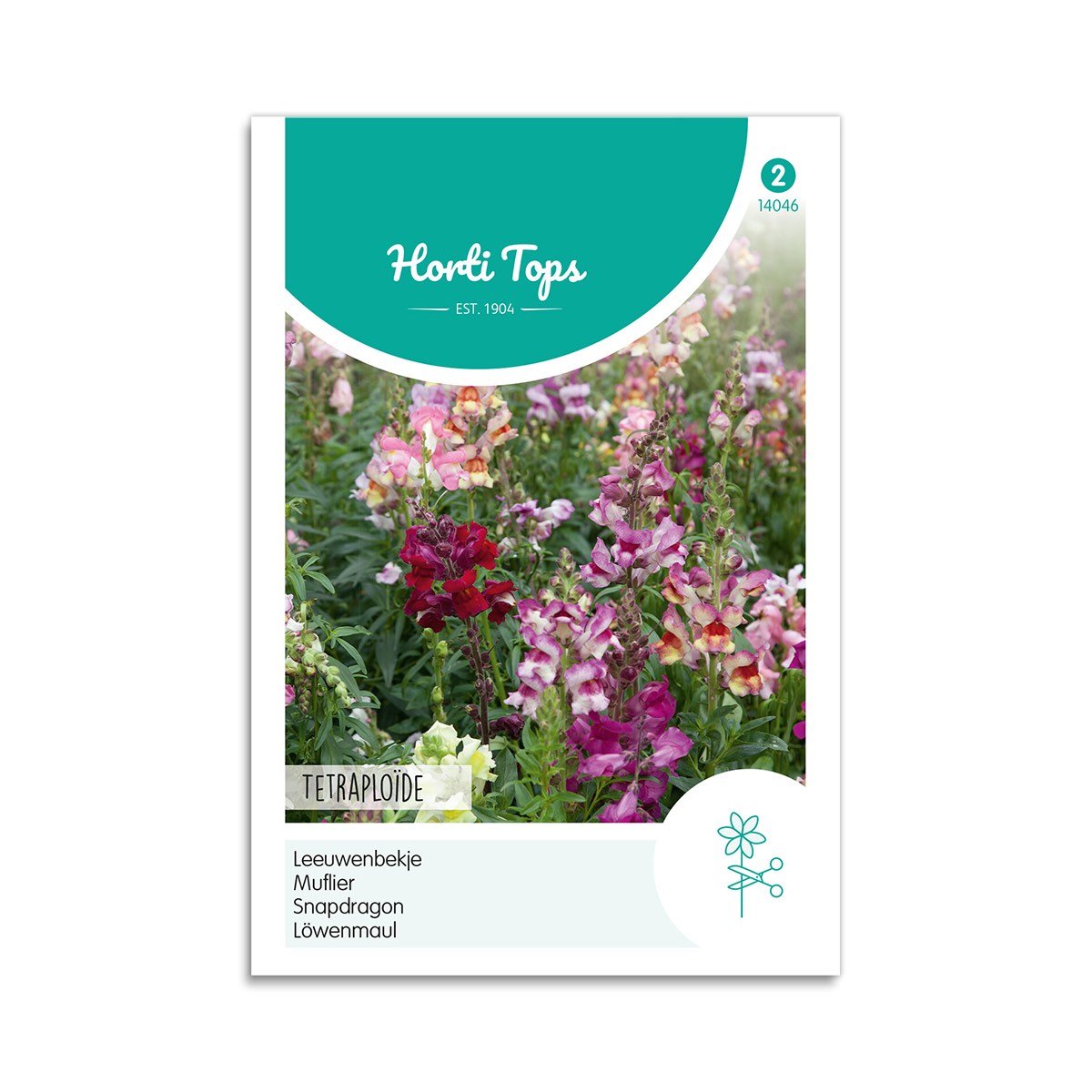 Produktbillede af Løvemund frø Tetraploide mix Horti Tops på tilbud i høj kvalitet