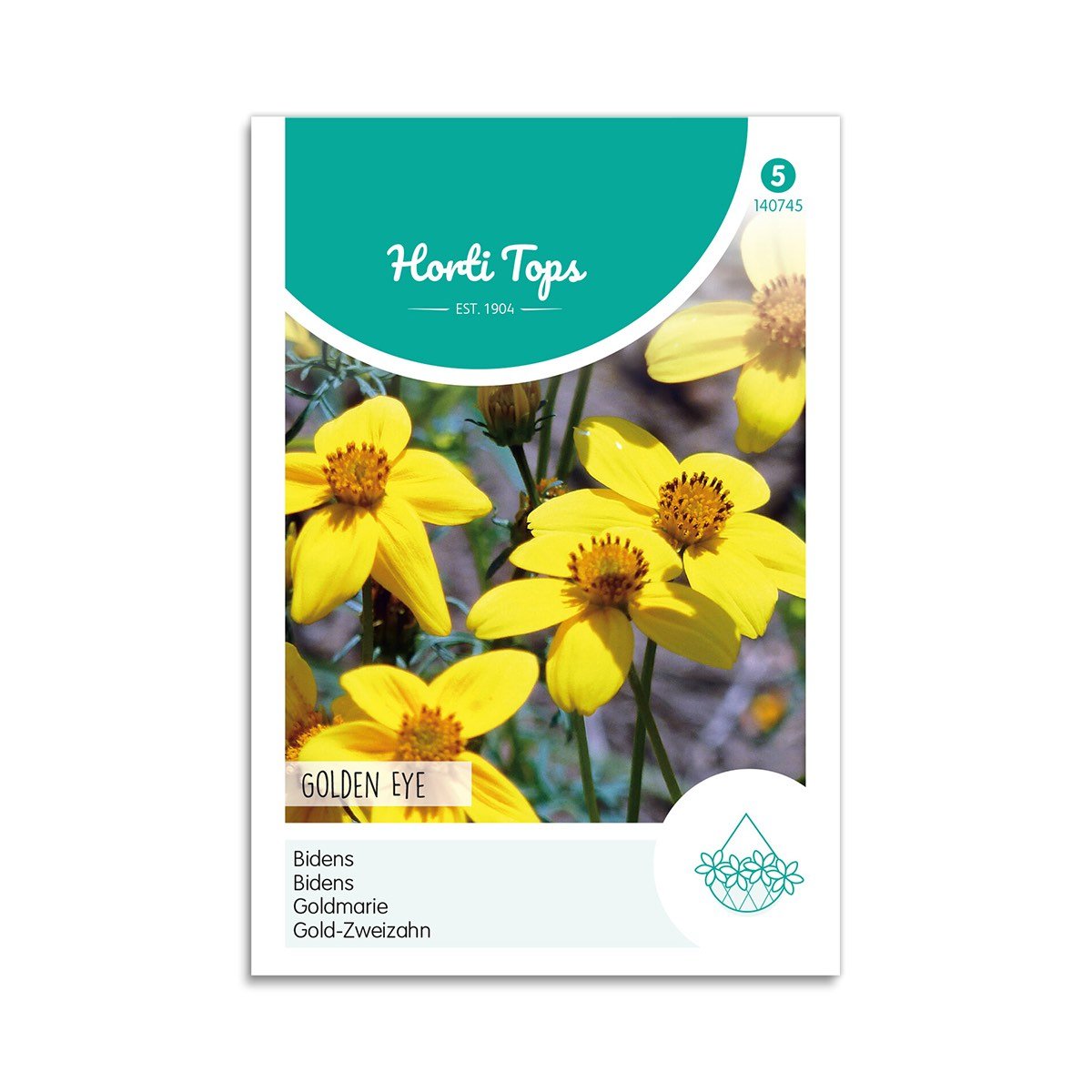 Produktbillede af Havebrøndsel frø Golden Eye Horti Tops på tilbud i høj kvalitet