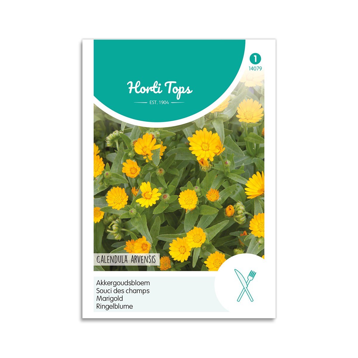 Produktbillede af Morgenfrue-ager frø Calendula Arvensis Horti Tops på tilbud i høj kvalitet