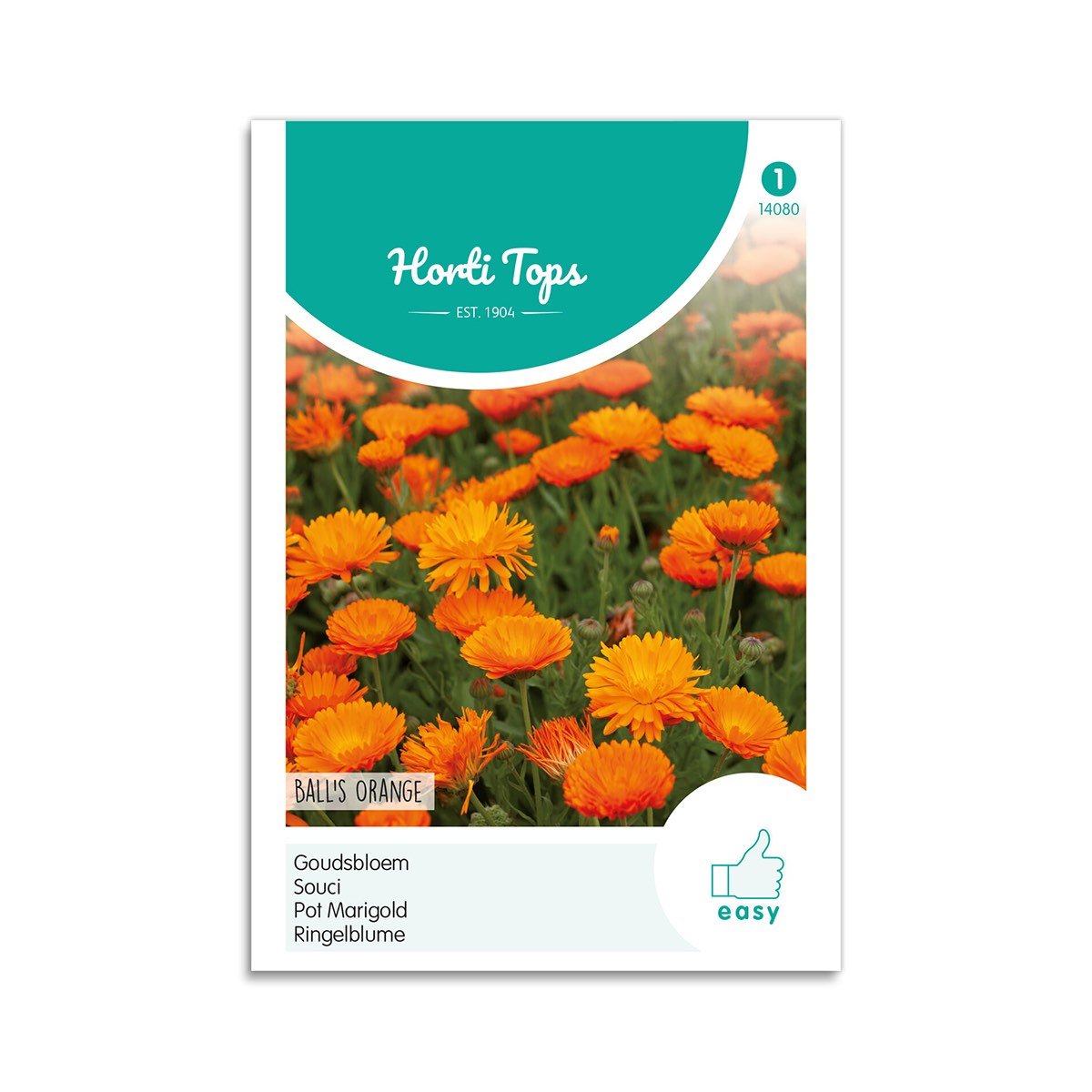 Produktbillede af Morgenfrue frø Double Ball's Orange Horti Tops på tilbud i høj kvalitet