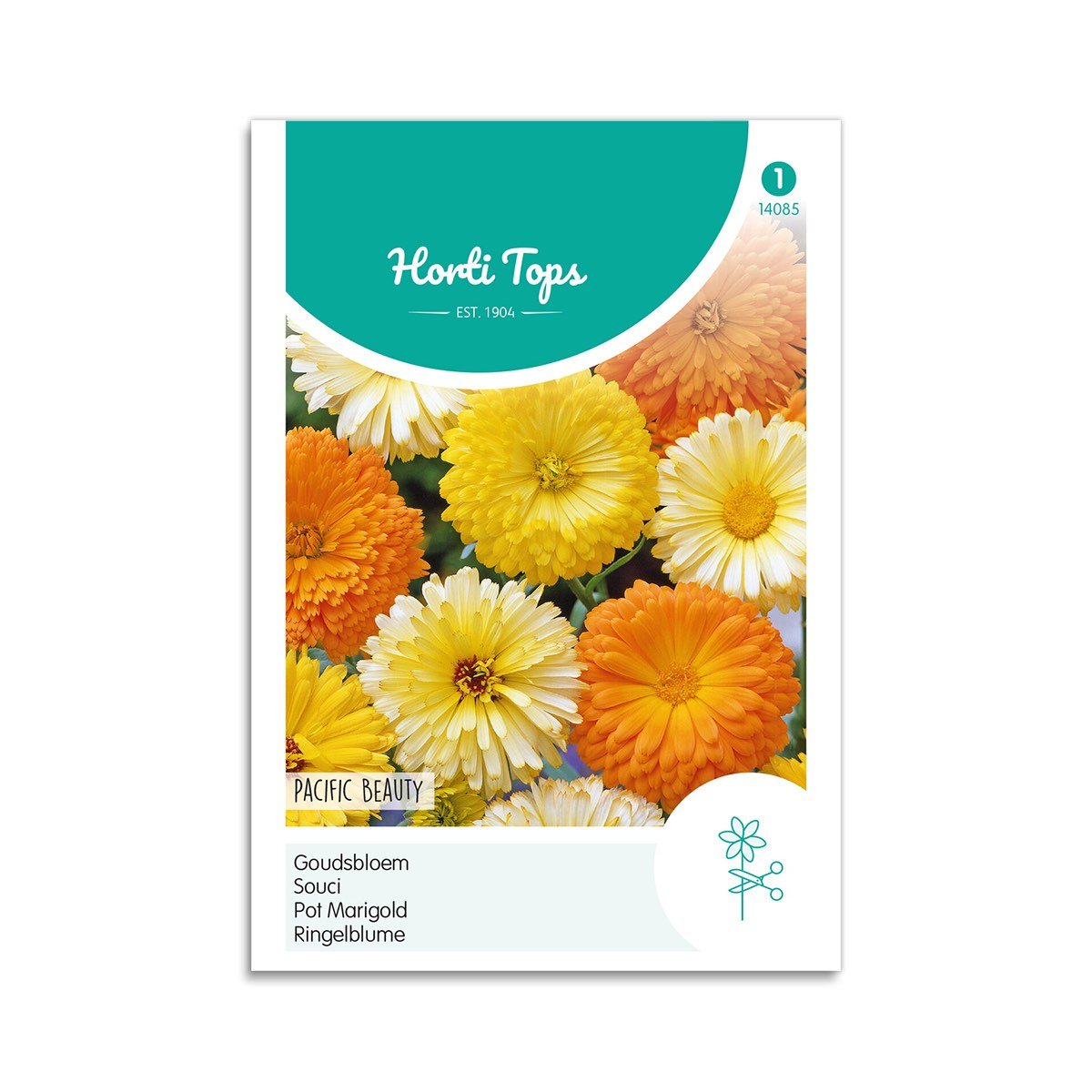 Produktbillede af Morgenfrue frø mix Pacific Beauty double Horti Tops på tilbud i høj kvalitet