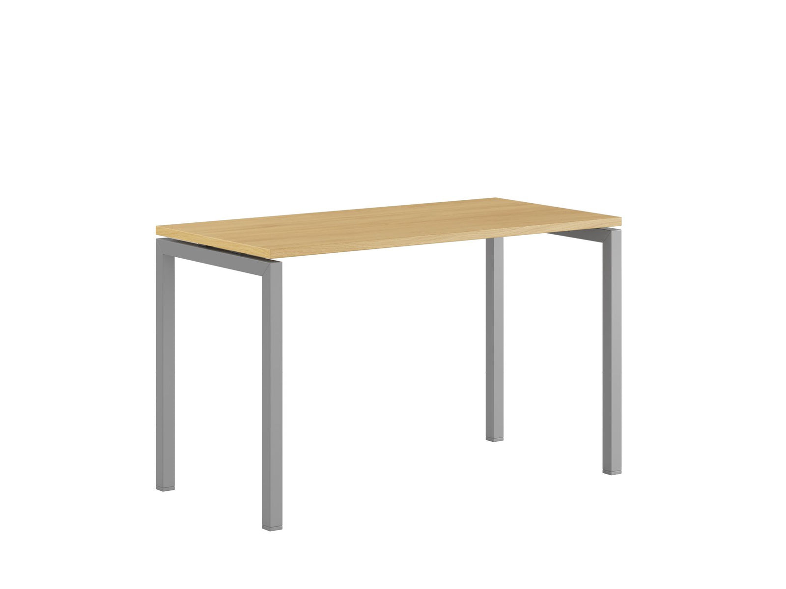 Produktbillede af Luna U Bord 120x60cm Eg-grå på tilbud