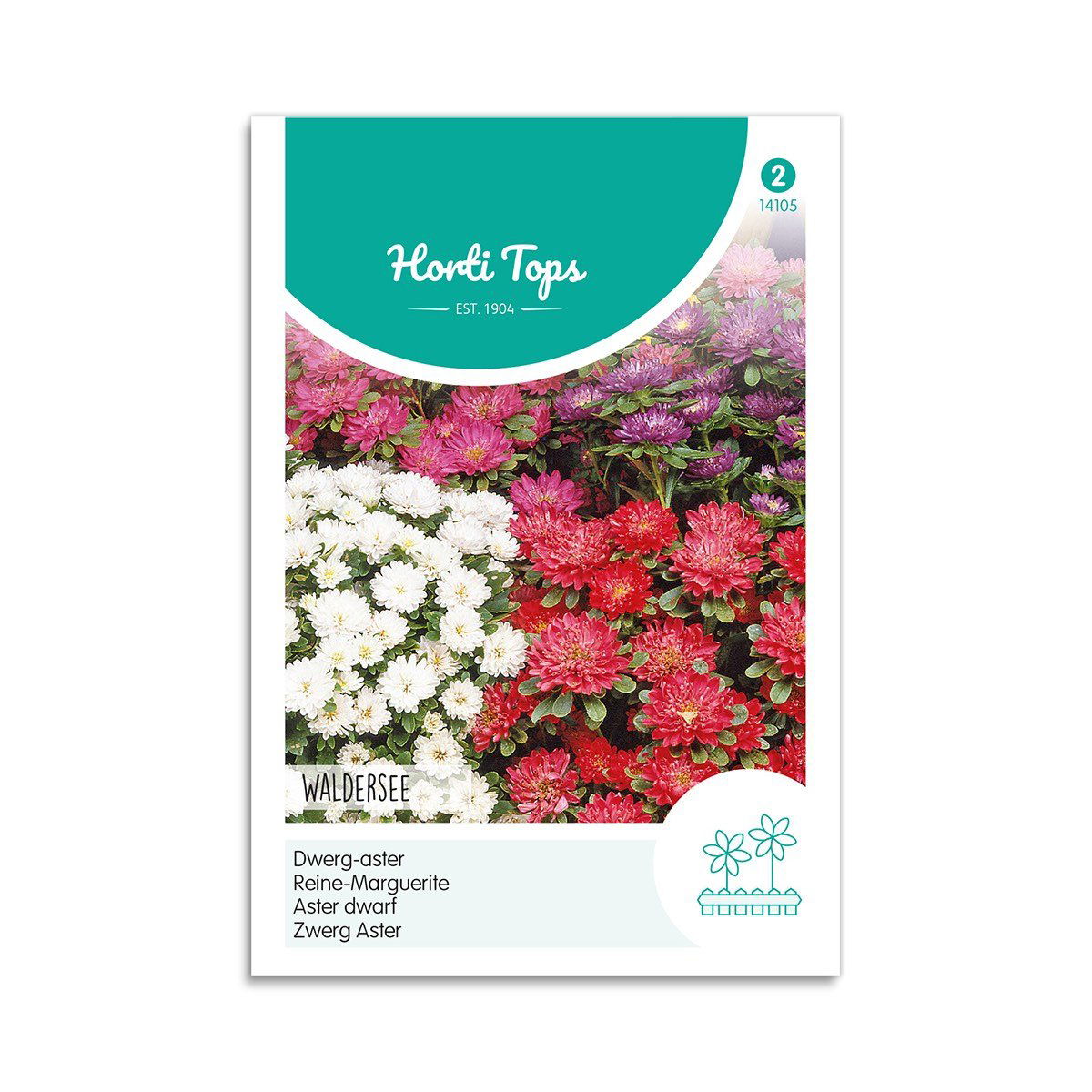 Produktbillede af Asters frø mix Waldersee Horti Tops på tilbud i høj kvalitet