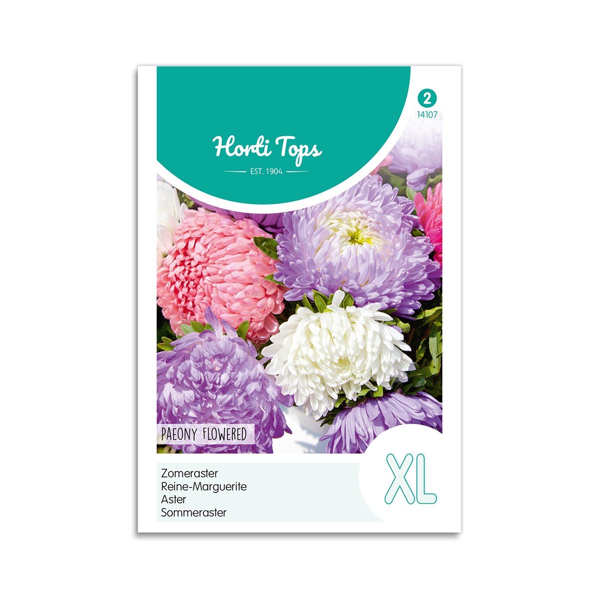 Produktbillede af Pæonasters frø mix Paeony Flowered Horti Tops på tilbud i høj kvalitet