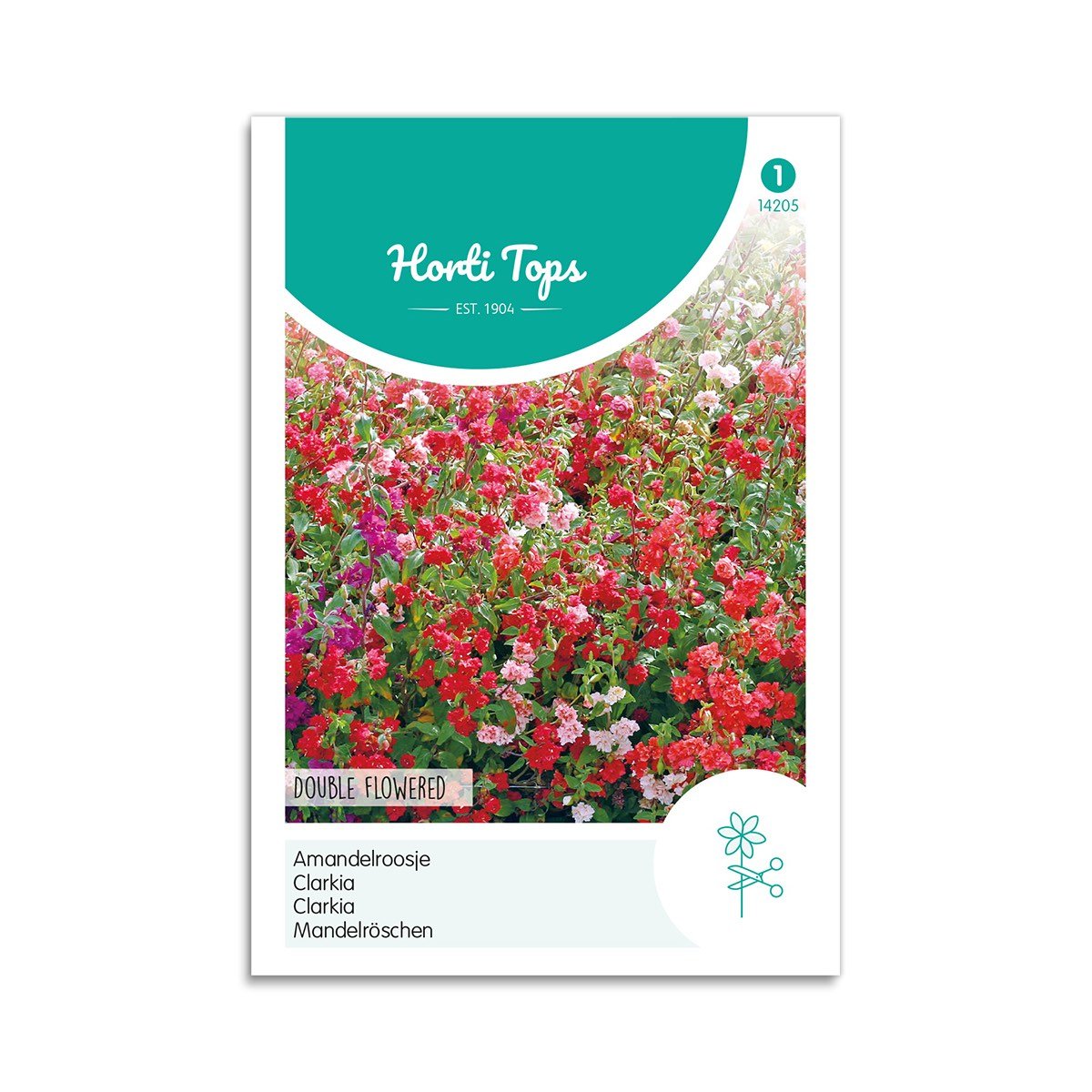 Produktbillede af Mølleblomst frø Double Flowered Horti Tops på tilbud i høj kvalitet