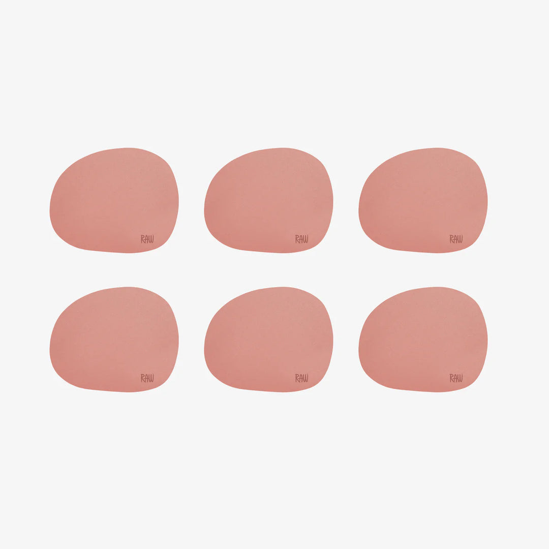 Produktbillede af Aida RAW Silicone soft surface coaster / glasbrikker spice rose 6 stk i premium kvalitet