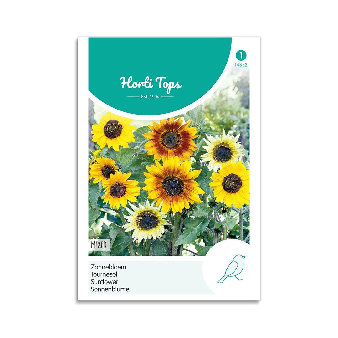 Produktbillede af Solsikke frø mix Horti Tops på tilbud i høj kvalitet