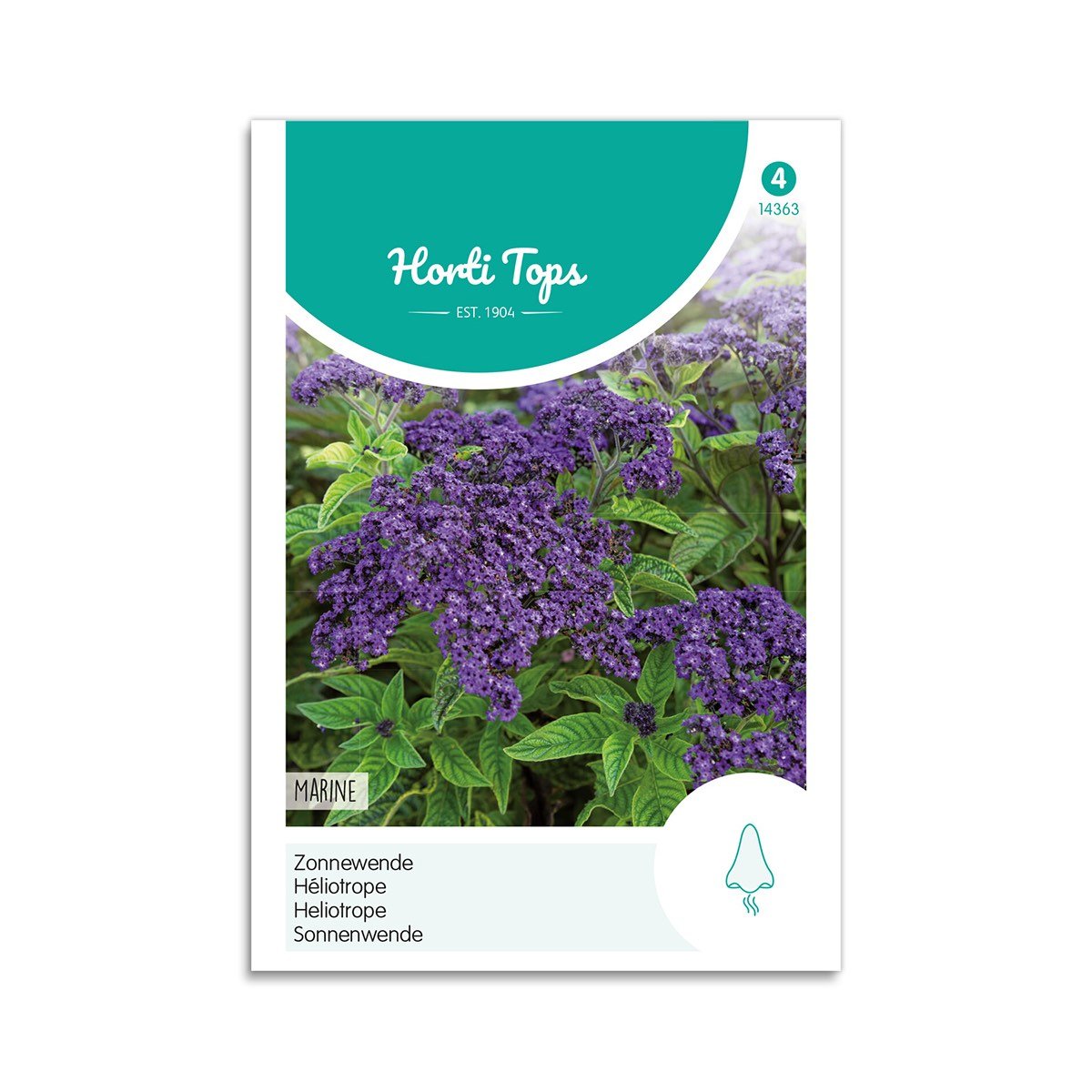 Produktbillede af Heliotrop frø Marine Horti Tops på tilbud i høj kvalitet