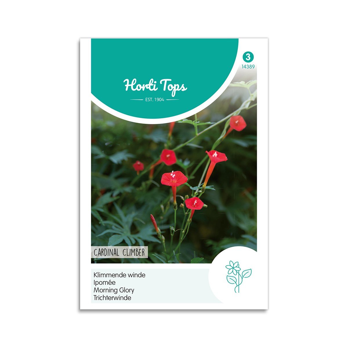 Produktbillede af Fjersnerle frø Cardinal Climber Horti Tops på tilbud i høj kvalitet