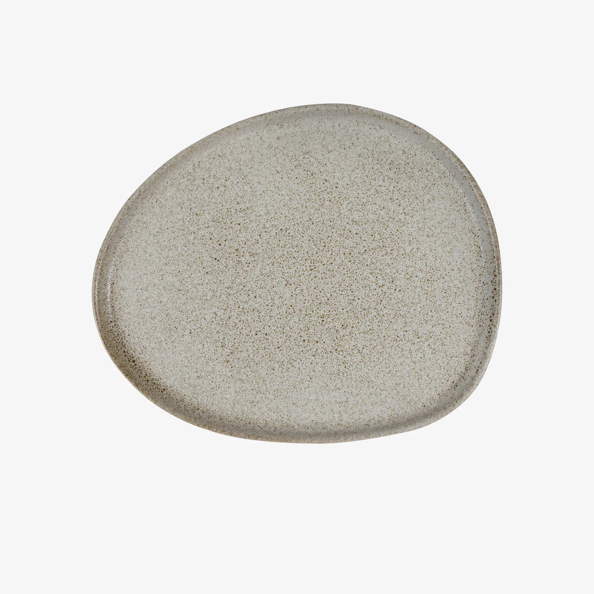Produktbillede af Aida RAW Organic frokost tallerken 24x21 cm Sandy Beige i premium kvalitet