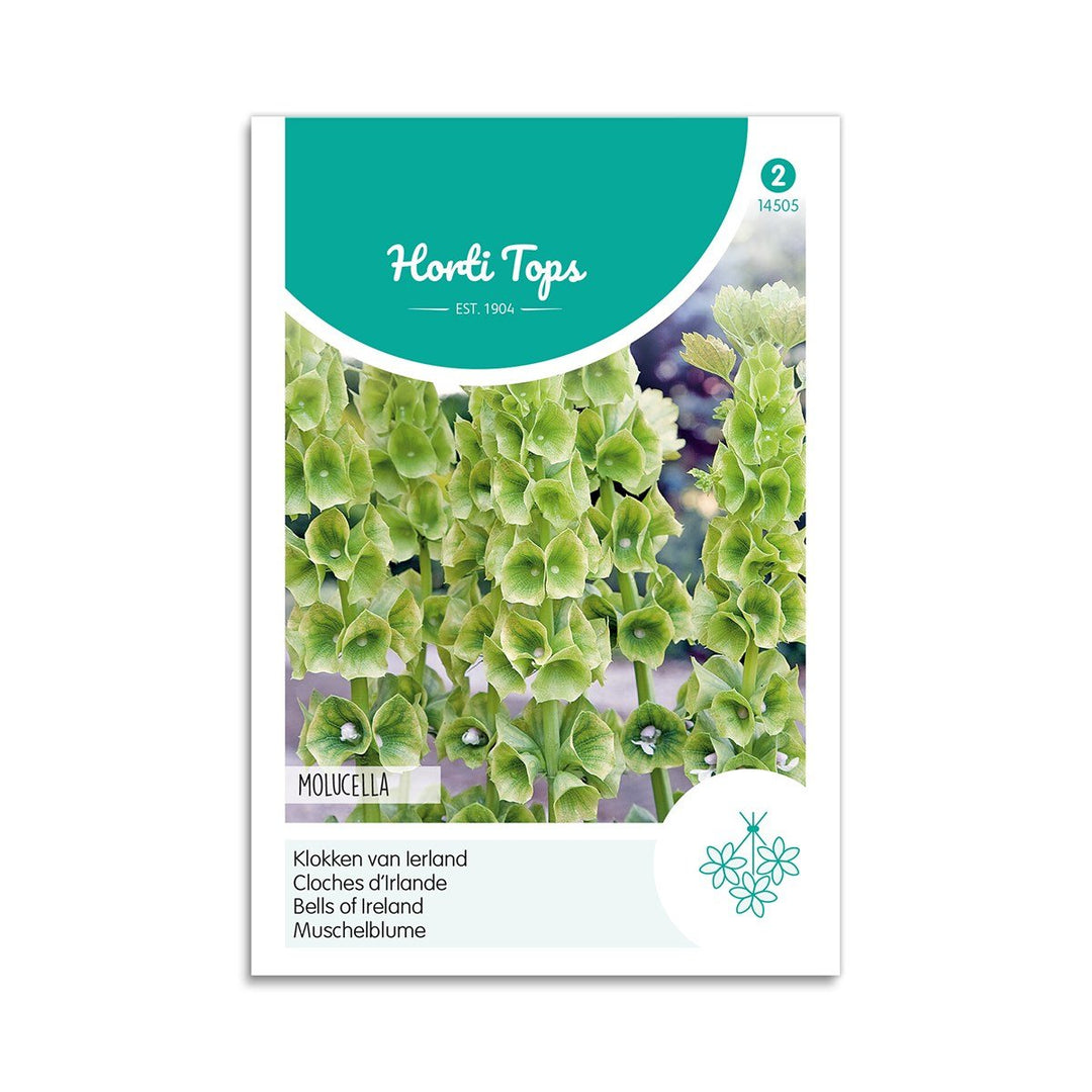 Produktbillede af Tragtbæger frø Bells of Ireland Horti Tops på tilbud i høj kvalitet