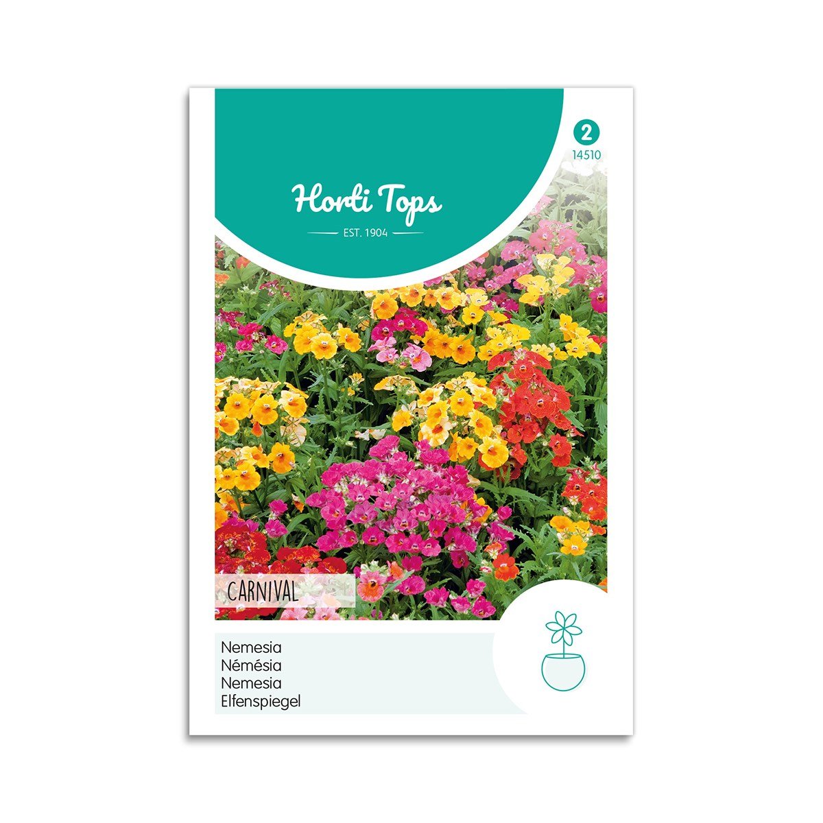 Produktbillede af Sommerfugleblomst frø Carnival Horti Tops på tilbud i høj kvalitet