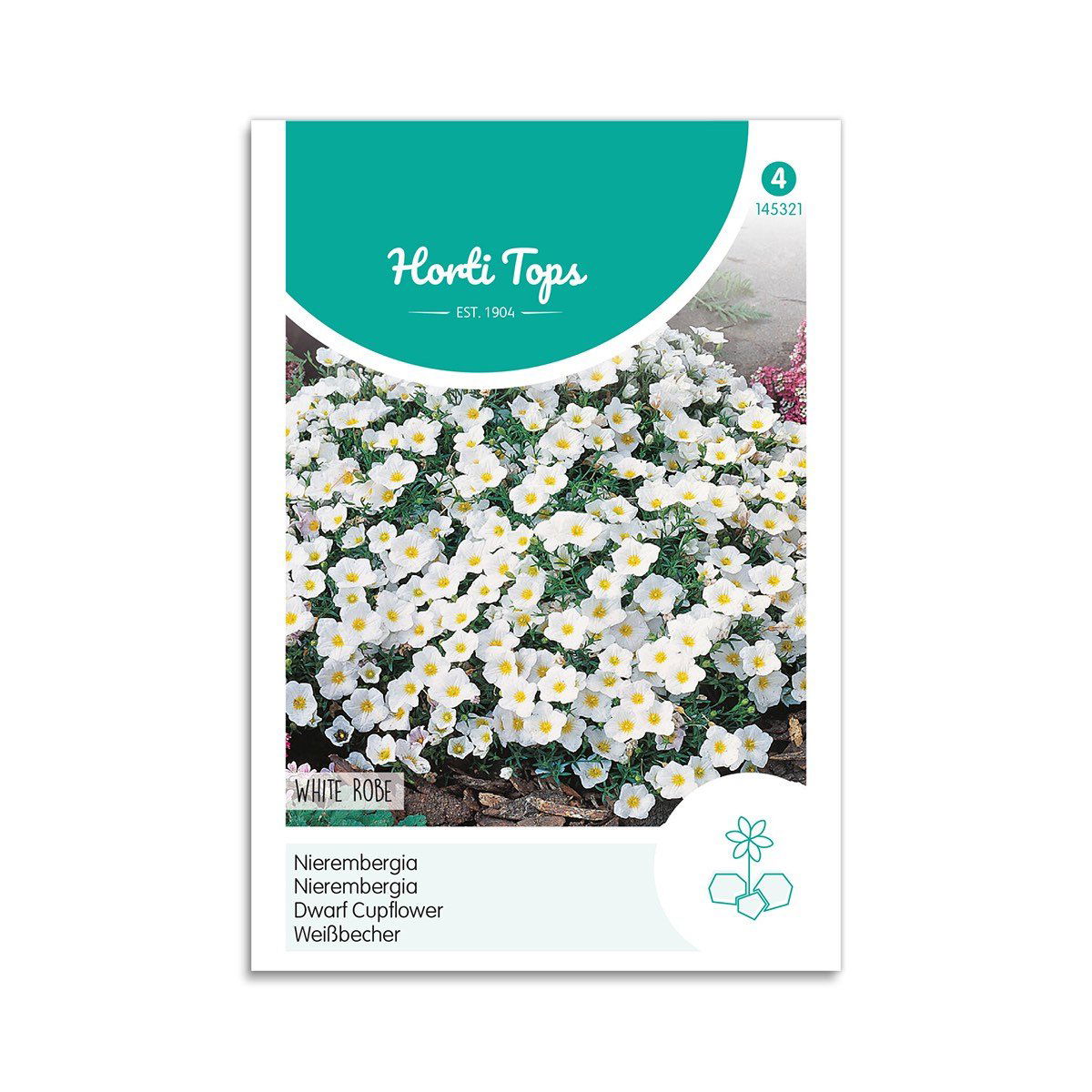 Produktbillede af Nierembergia frø White Robe Horti Tops på tilbud i høj kvalitet