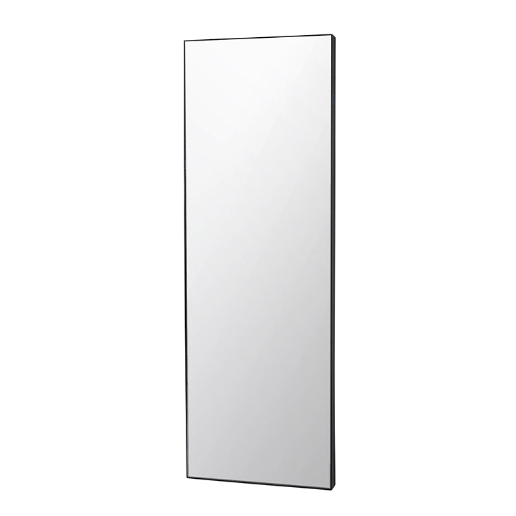 BROSTE COPENHAGEN Complete vægspejl klar/sort spejlglas/metal rektangulær 180x60