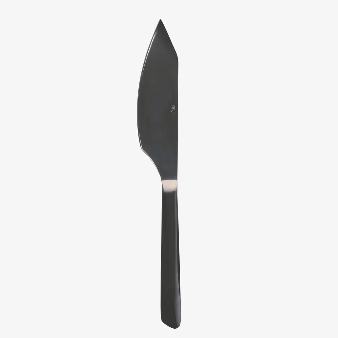 Produktbillede af Aida RAW lagkagekniv Blank sort belægning i premium kvalitet