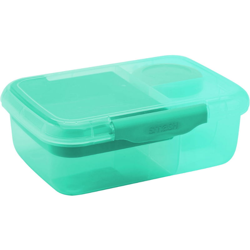 Produktbillede af Bento Lunch Box Madkasse Med Opdelte Rum Og Snackbøtte 1,6 l Smash på tilbud i premium kvalitet