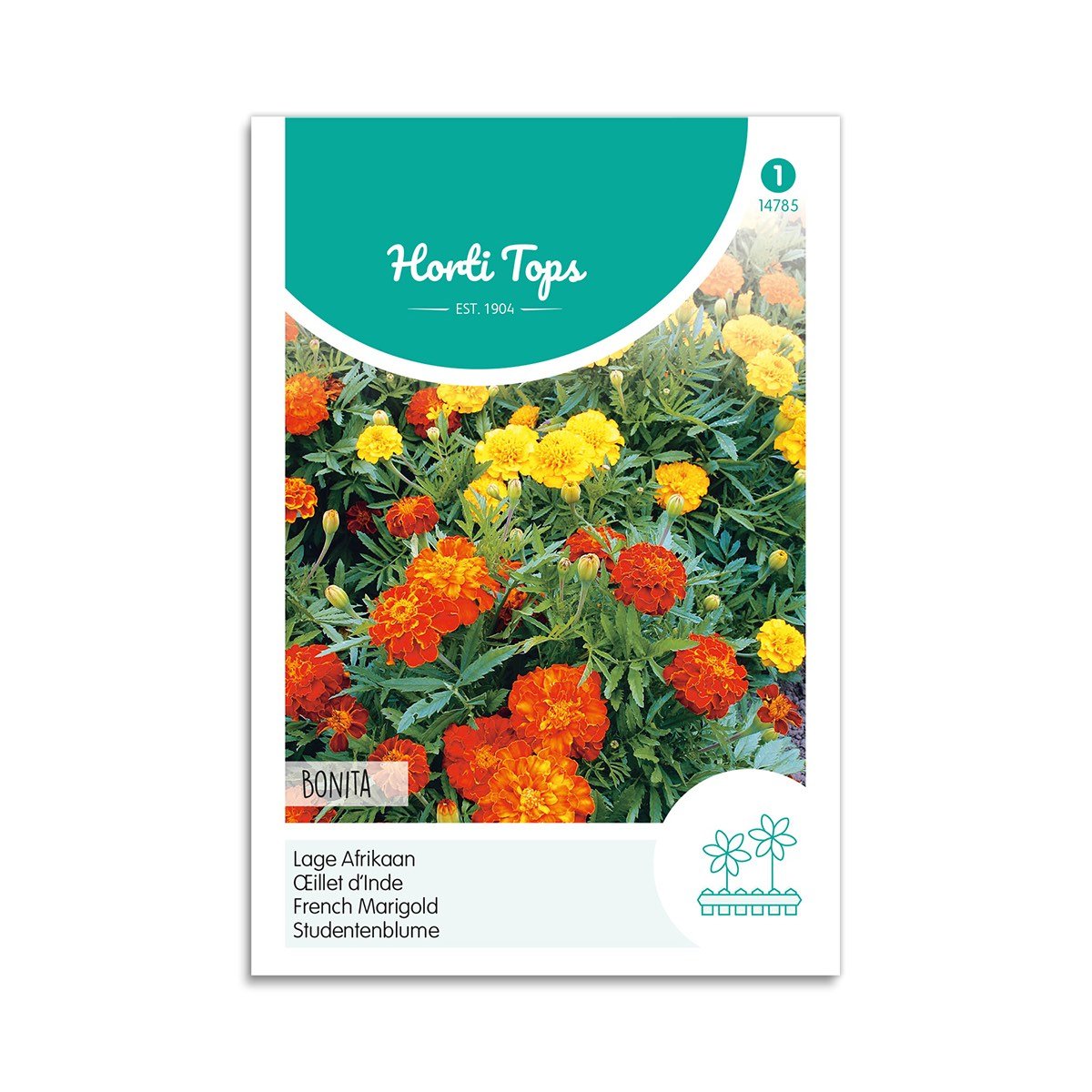 Produktbillede af Tagetes frø Bonita  på tilbud i høj kvalitet