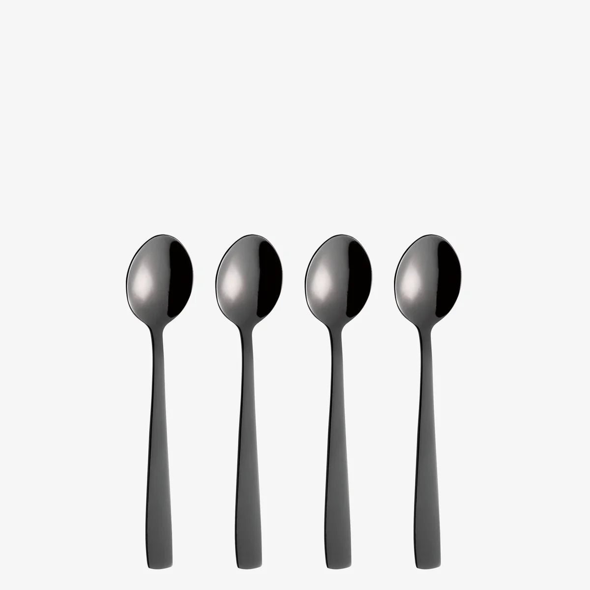 Produktbillede af Aida RAW kaffeske blank sort coated 4 stk i premium kvalitet