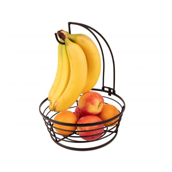 Produktbillede af Frugtkurv Home 30x30x37,5cm på tilbud – premium kvalitet og detaljer