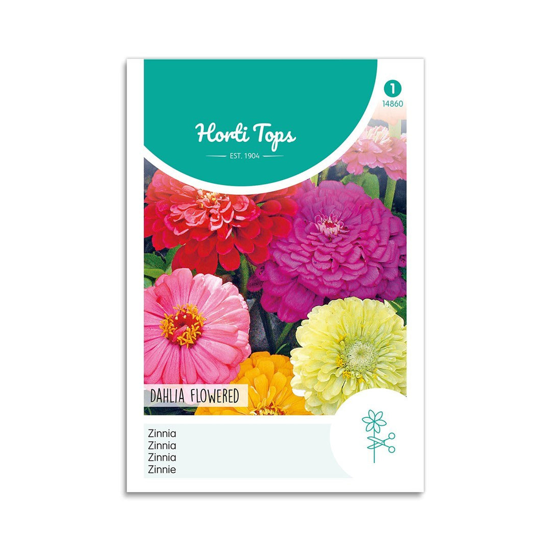 Produktbillede af Frøkenhat frø Dahlia Flowered  på tilbud i høj kvalitet